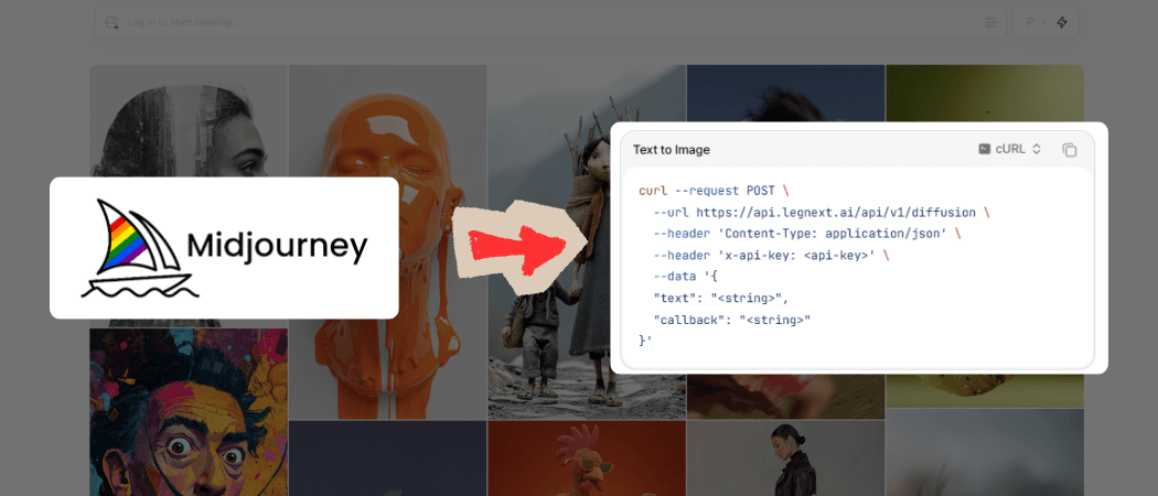 Midjourney API without Discord guide