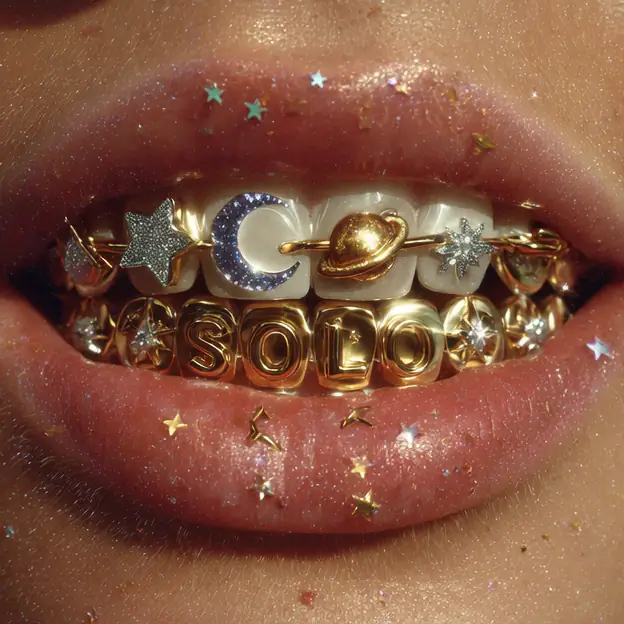 1 Junge, blonde kurze Haare, blaue Augen, gelber Schal, blaue Kapuze mit Reißverschluss, schwarze Hose, Loafers, lässig, schaut den Betrachter an