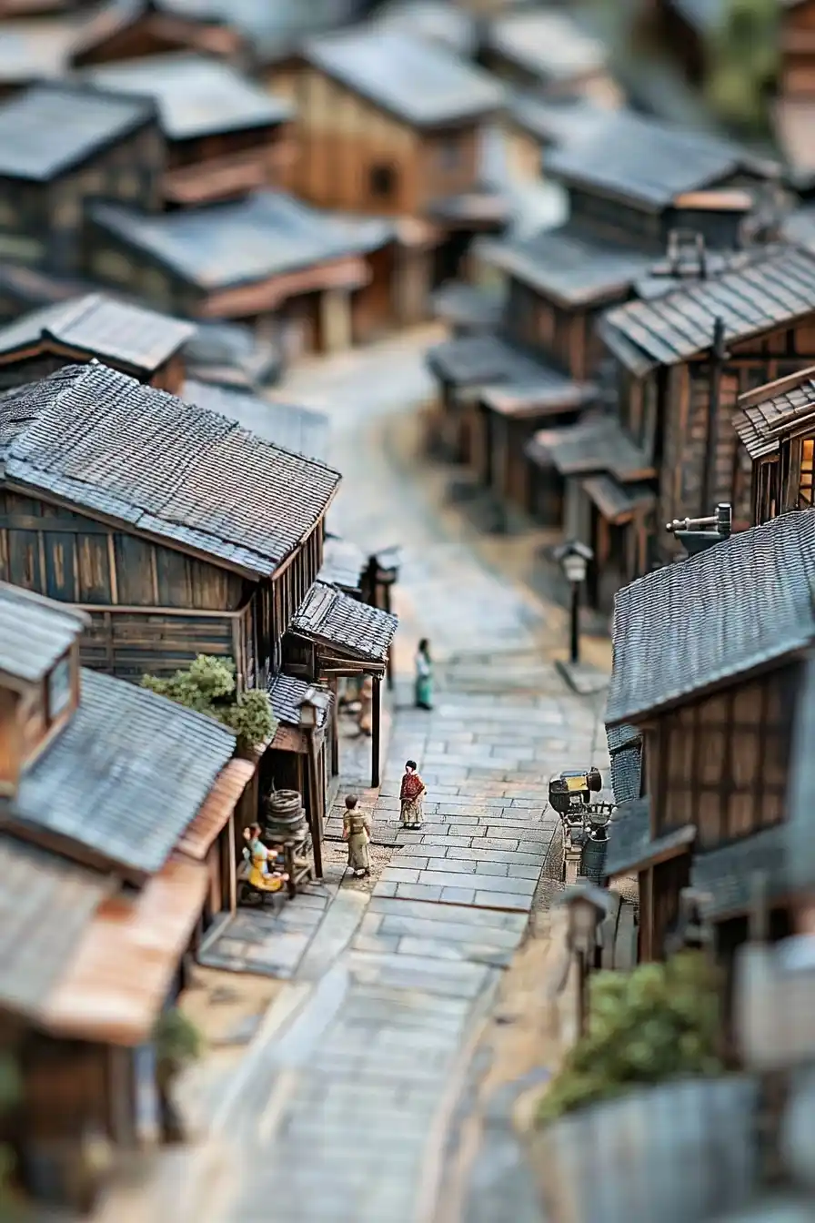 Miniature Future Village Layout