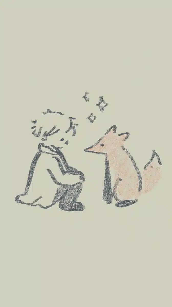 Petit Prince With Fox