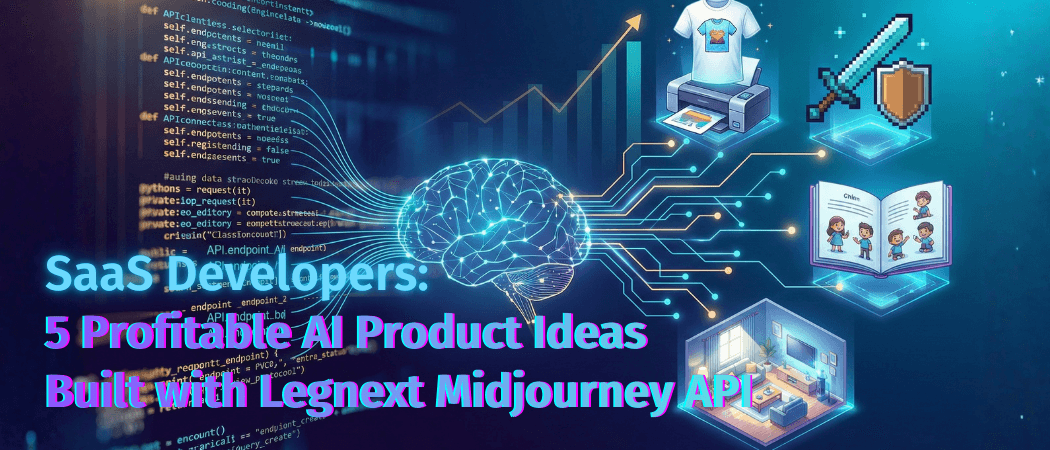 For SaaS Developers: 5 High-Profit AI Product Ideas Powered by Legnext Midjourney API