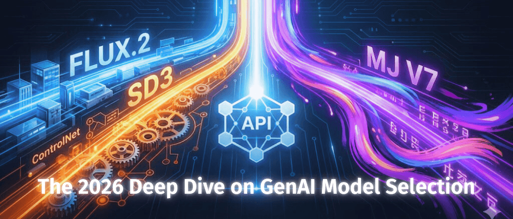 Midjourney V7 vs. Flux.2 vs. SD3: The 2026 Deep Dive on GenAI Model Selection