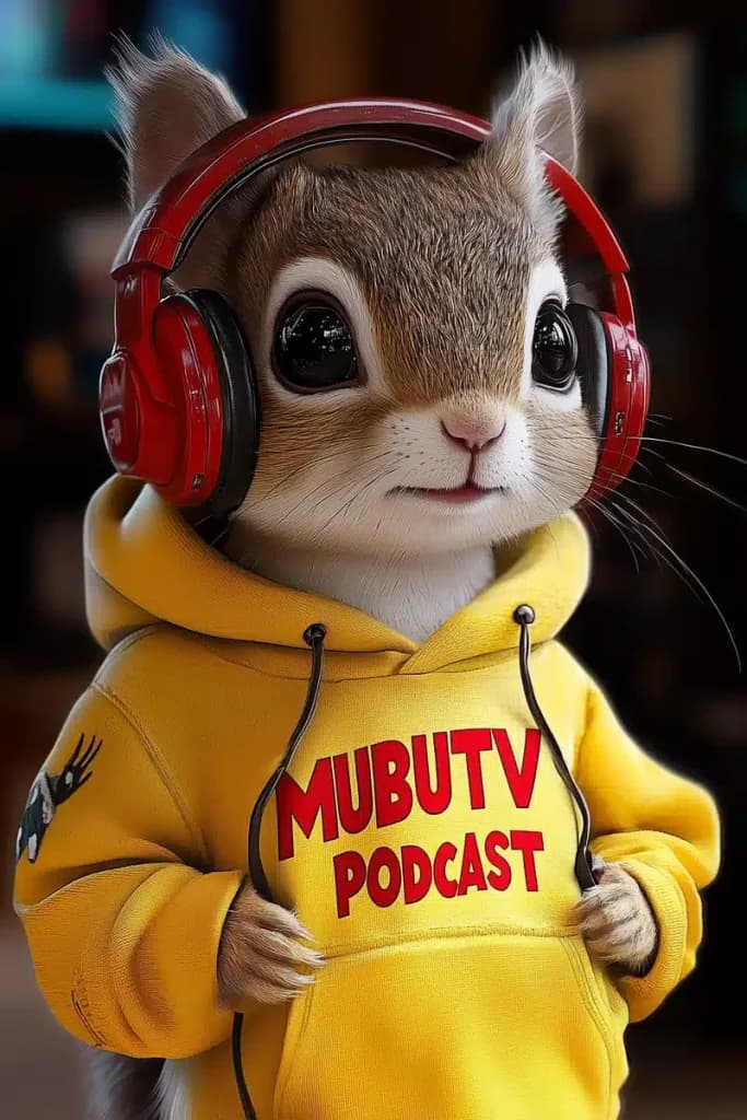 phone wallpaper, baby cyberpunk squirrel with yellow hoodie ...